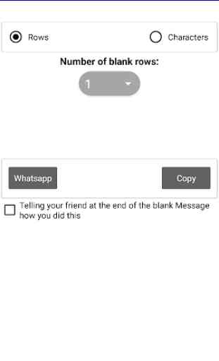 Blank Text Creator: Send empty message 2