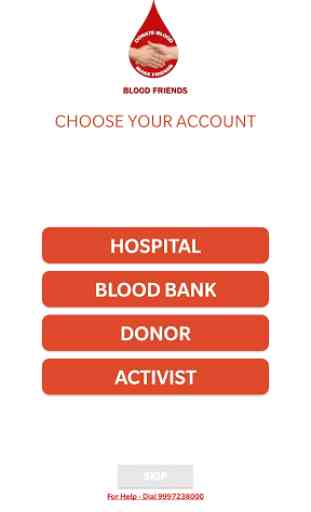 Blood Friends - Blood Donor App 1