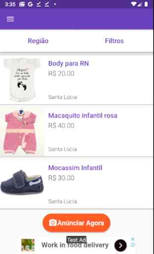 Brechó Infantil - Venda de roupas infantis BETA 1
