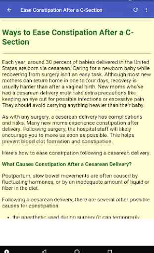 C-Section Recovery 4