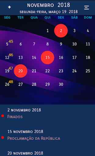 Calendário Brasil 2020 1