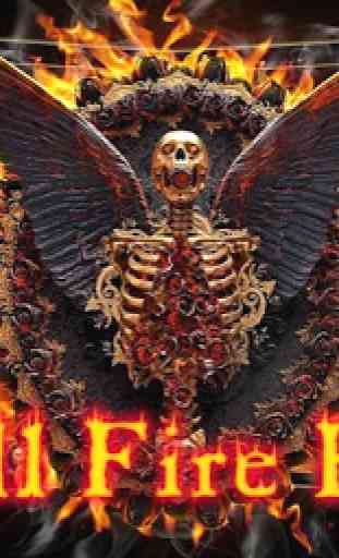 Crânio do fogo do inferno 4