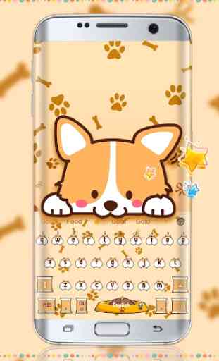 Cute dog keyboard 1