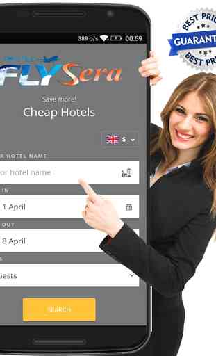 Flysera Booking — Cheap hotels 1