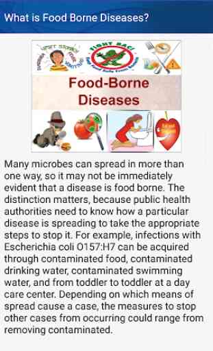 Food Poisoning & Food Borne Diseases Help 3
