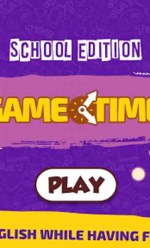 Game Time School Edition 1