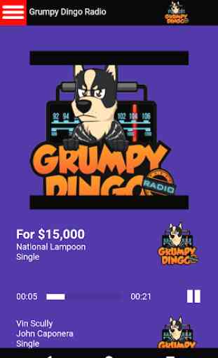 Grumpy Dingo Radio 1