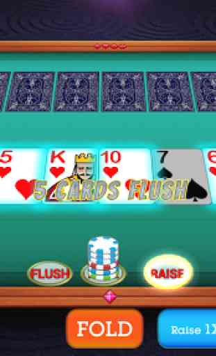 High Card Flush Poker 1
