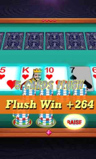 High Card Flush Poker 4