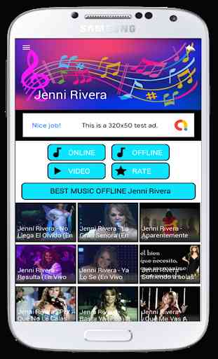 Jenni Rivera Musica de Letras Offline 1