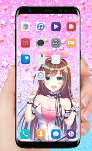 Live Cute Sweet Girl Animated Wallpaper 2