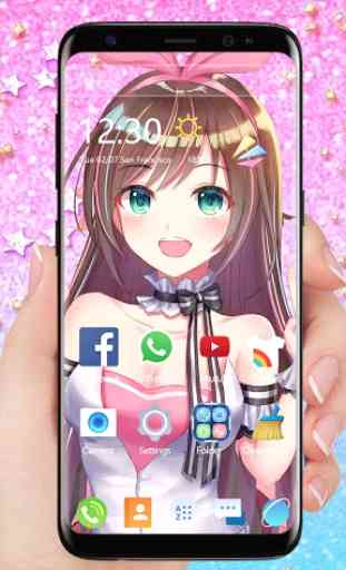 Live Cute Sweet Girl Animated Wallpaper 3