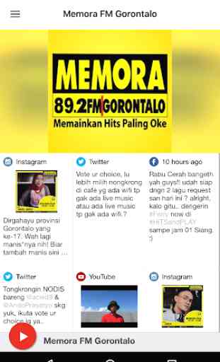 Memora FM Gorontalo 1