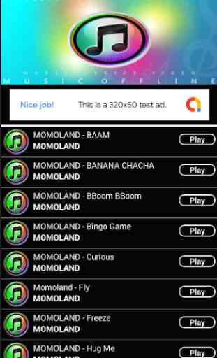 MOMOLAND Songs's & Lyrics | No Internet 2