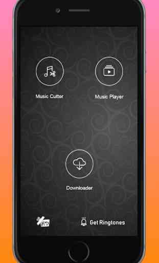 Mp3 Music Download Player Cutter & Ringtone Maker 2