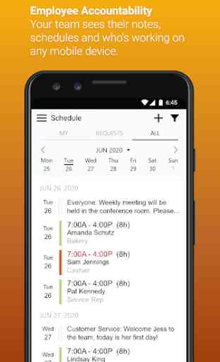 Orbital Shift - Staff Scheduling & Time Clock Apps 3