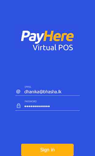 PayHere Merchant App 1