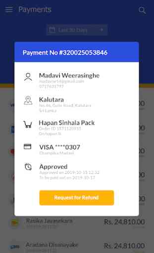 PayHere Merchant App 3