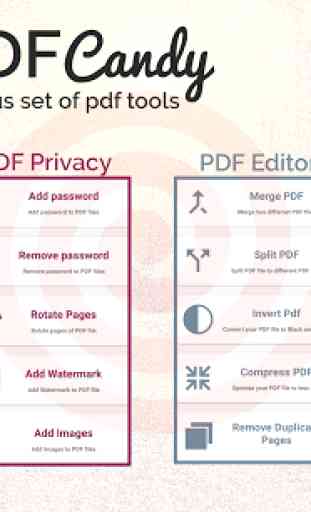 PDFCandy : Free PDF Tools 2