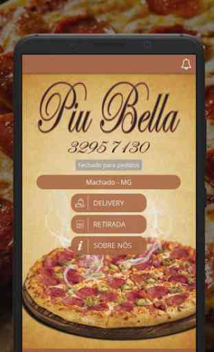 Piu Bella Pizzaria - Machado 1