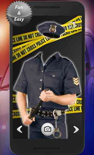 Police Suit Photo Montage 3