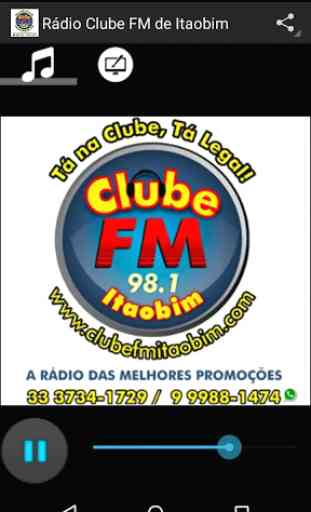 Rádio Clube FM de Itaobim 1