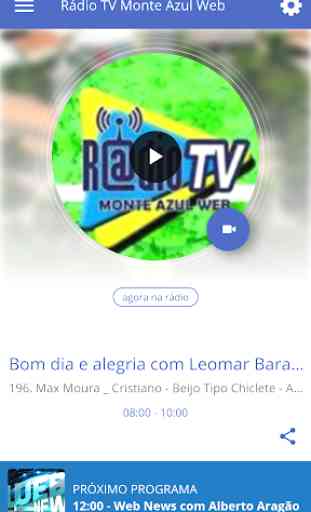Rádio TV Monte Azul Web 1