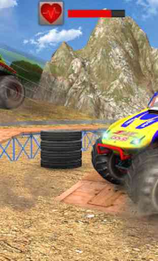 Real Monster Truck Chase Racing Stunt 1
