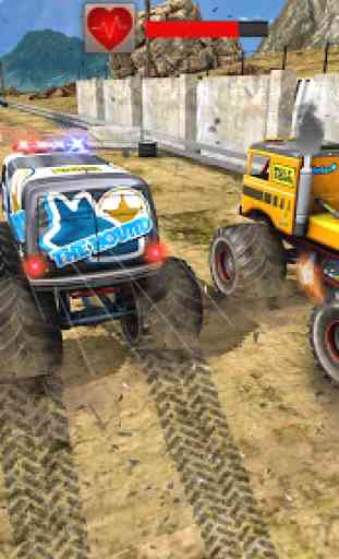 Real Monster Truck Chase Racing Stunt 3