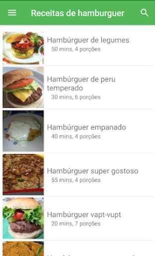 Receitas de hamburguer grátis em portuguesas 3