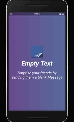 Send Empty Text 1