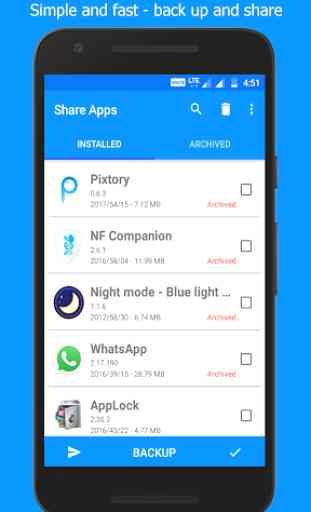 Share Apps & Backup 1