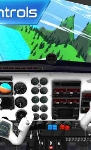 Simulador de vôo de pouso de avião do mar 4