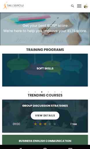 Skillsgrow | The Learning App 3