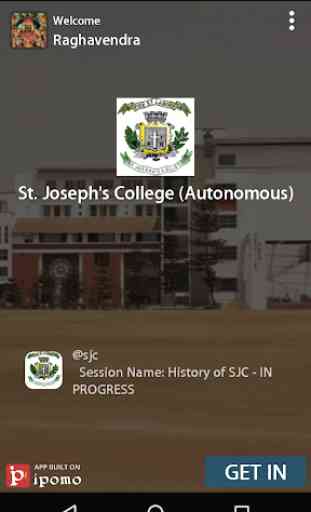 St. Joseph's College Bangalore 1
