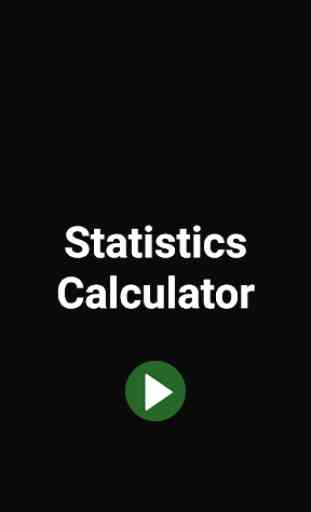 Statistics Calculator 1
