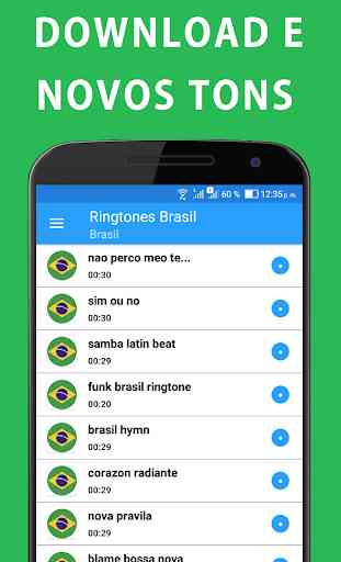 Toques Brasileiros para Celular 1