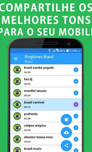 Toques Brasileiros para Celular 2