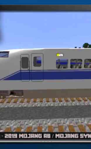 Trains Addon for MCPE 3