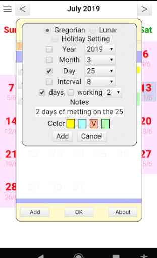User Calendar 4