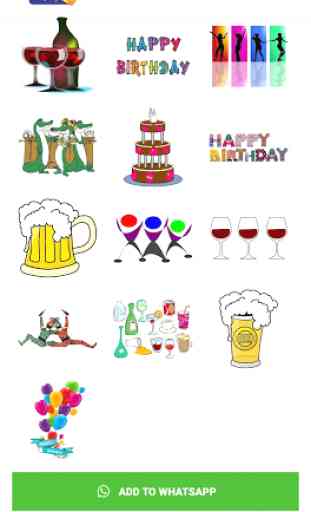 WASticker Apps - Happy Birthday and Party Stickers 2
