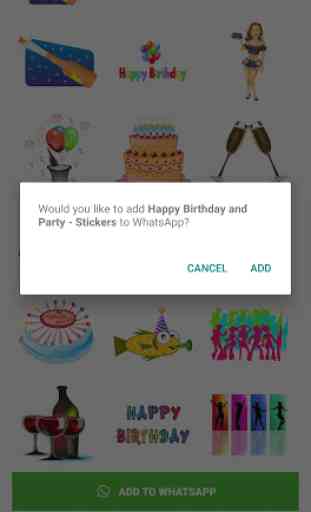 WASticker Apps - Happy Birthday and Party Stickers 3