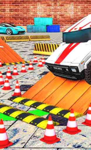 Luxury Prado Jeep Spooky Stunt Parking 3D 2020 2