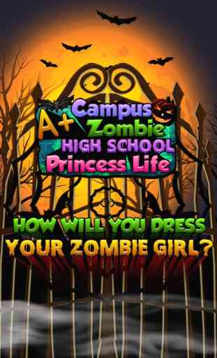 A + Campus Zombie Makeover High School de Princesa Spa Life - Salão Livre Jogos para Meninas 1