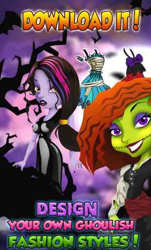 A + Campus Zombie Makeover High School de Princesa Spa Life - Salão Livre Jogos para Meninas 2