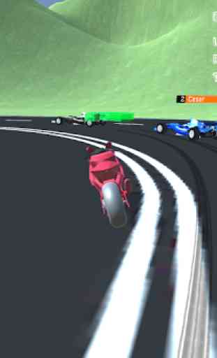 Motos fórmula corrida 3D 2
