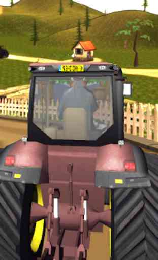 simulador de trator agrícola agri land: tractor 4