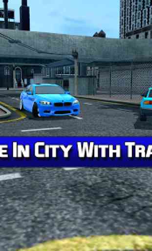Sports Car Driving in City 2