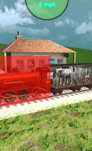 Train Sim: transporte animais 4