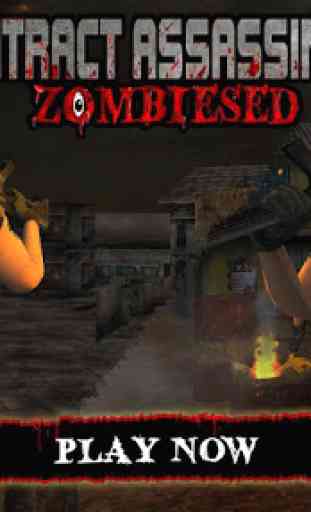 Contract Assassin 3D - Zombies 1